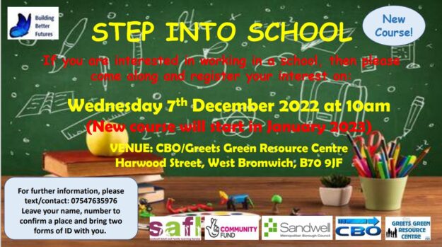 step into school